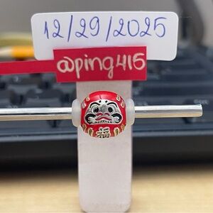 Pandora Lucky Daruma charm
